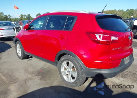 2012 Kia Sportage Lx из США, поврежденный, VIN KNDPBCA22C7292160